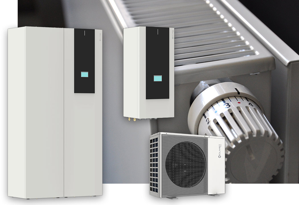 Pompe di calore ibride Clivet