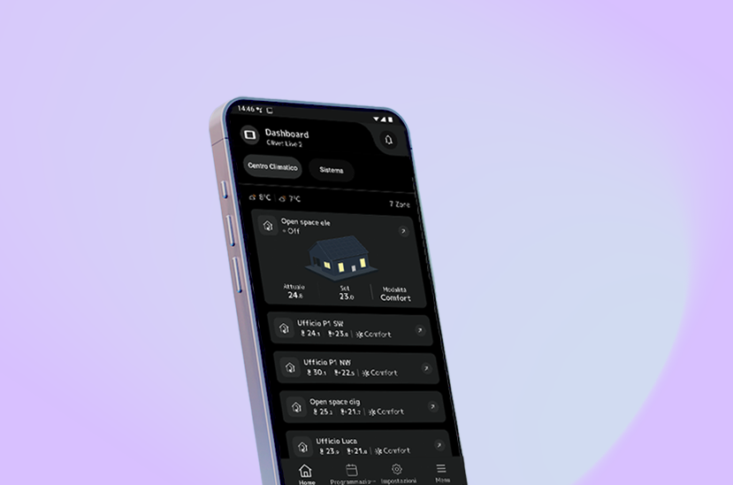 Управлявайте комфорта си със Smartliving Clivet